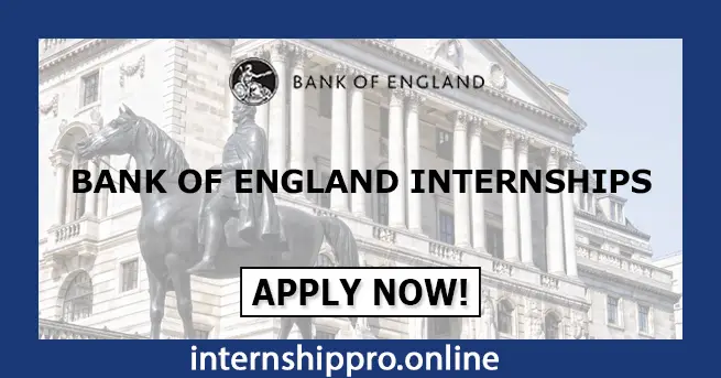 Bank of England Internship