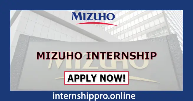 Mizuho Internship