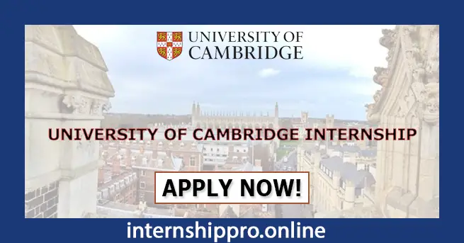 University of Cambridge Internship
