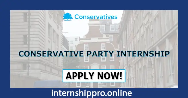 Conservative Party Internship