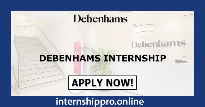 Debenhams Internship