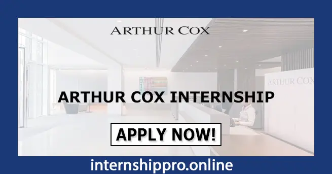 Arthur Cox Internship