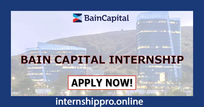 Bain Capital Internship