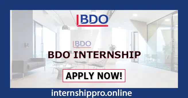 BDO Internship