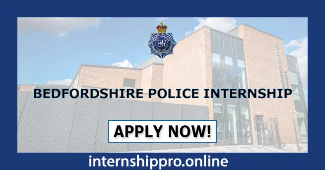 Bedfordshire Police Internship