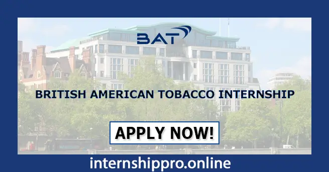 British American Tobacco Internship