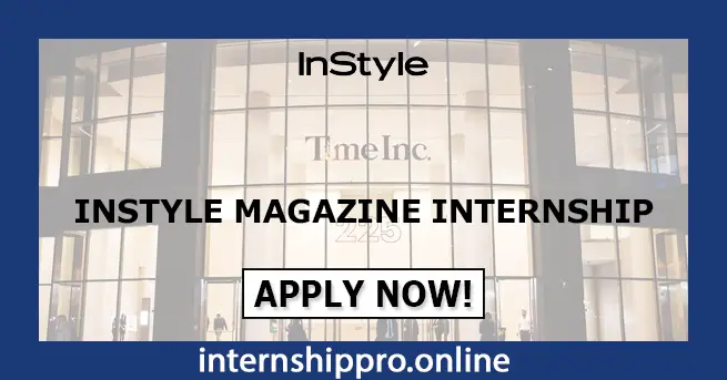 InStyle Magazine Internship